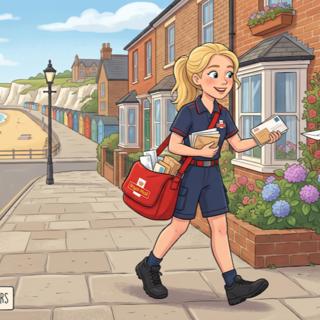 Lisa lets us into the world of being a Postie in Broadstairs and St Peters