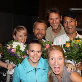 Hanna Fahl, Björn Wiman, Hannes Fossbo och Kim Veerabuthroo Nordberg