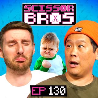 S1 Ep130: Steve Got Bullied by a 4-Year Old | Scissor Bros w/ Steebee Weebee & Jeremiah Watkins | Ep 130