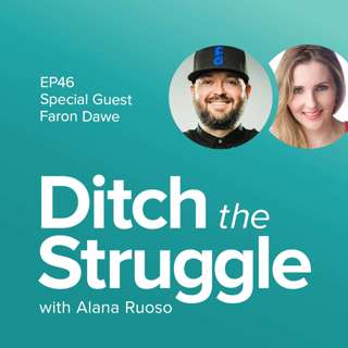 EP46: Overcoming Health Struggles and Imposter Syndrome as a Graphic Designer | with Faron Dawe, RGD