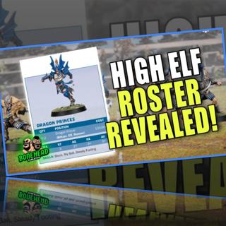 High Elves REVEALED for Blood Bowl! Full Roster Breakdown