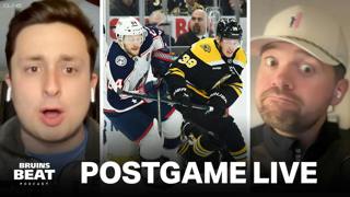 Bruins Down Blue Jackets in Electric Matchup