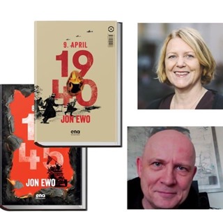 Jon Ewo i samtale med Brit Bildøen om romanen «9. april 1940 /8. mai 1945»