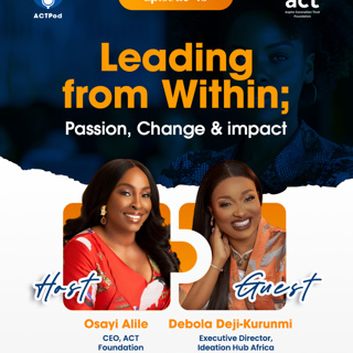 Leading from within; Passion, Change & Impact