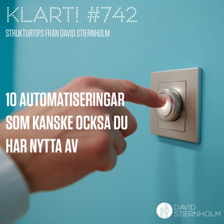 10 automatiseringar som kanske också du har nytta av