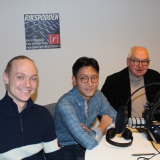 Meningers mot eller bare frekke unge menn? Danby Choi og Simen Velle i studio