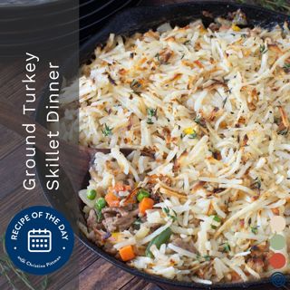 Ground Turkey and Potato Skillet