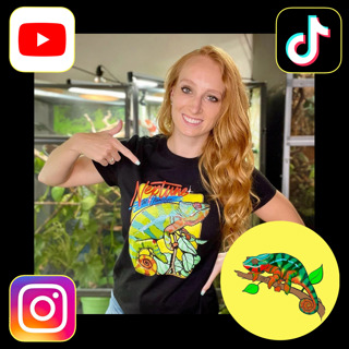 Chameleons on Social Media with Neptune the Chameleon