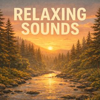 Relaxing Sounds - Calm River Stream | Sleep, Study, Focus | (8 Hours)