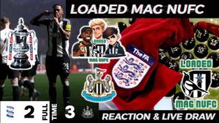 🏆FA CUP Reaction & LIVE DRAW 🫣- Birmingham City FC Vs Newcastle United