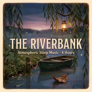 The Riverbank - 8 Hour Ambient Sleep Music | Riverside Dusk to Dawn