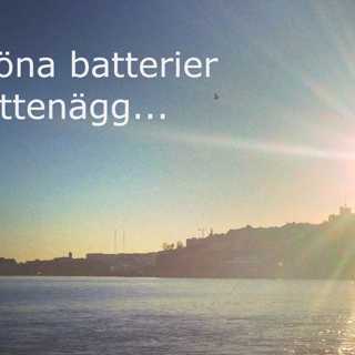 Energilagring - förutsättning för sol och vind i större skala