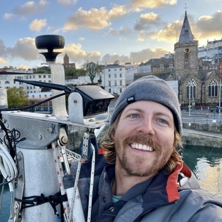 Sam Holmes, Underway between the Canary Islands and Dakkar