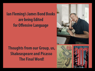 Ian Fleming's Works Edited for Offensive Language - What Would Shakespeare Say?