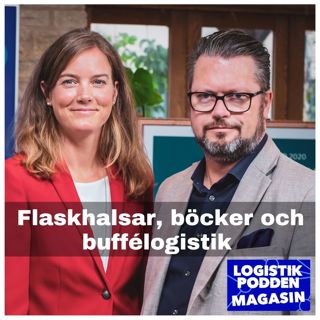 Logistikpodden Magasin #24 - Flaskhalsar, böcker och buffélogistik