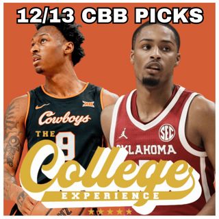 College Basketball Picks For December 13th | The College Experience: Basketball (Ep. 1034)