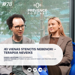 Jei vienas stengtis nebenori – terapija neveiks – Dainius Jakučionis | Family & Law Talks #78
