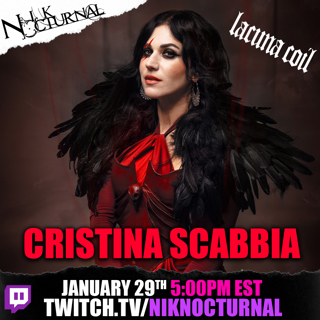 The CRISTINA SCABBIA (Lacuna Coil) Interview