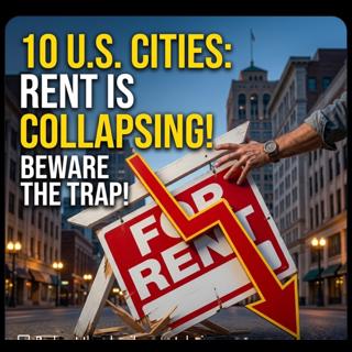 đïž 10 U.S. Cities Where Rent Is COLLAPSING â Beware the Trap! .Please like, share , follow and comment. Thank you.