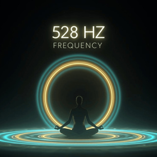 528 Hz Love Frequency – Deep Healing Sleep & Emotional Recovery (10h, Black Screen | Handmade Mix)