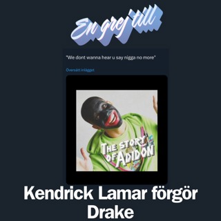 En grej till: Kendrick Lamar förgör Drake