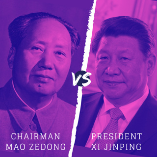 Chairman Mao Zedong vs. President Xi Jinping