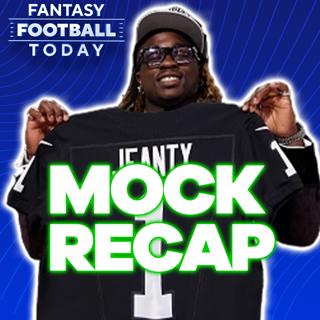 Mock Draft Review! When Were the Rookies Drafted? Travis Hunter Round 3! (04/30 Fantasy Football Podcast)