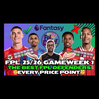 THE BEST FPL DEFENDERS 🤔| EVERY PRICE POINT! 🔥| Fantasy Premier League Tips 2025/26