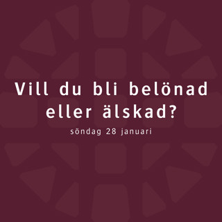 Vill du bli belönad eller älskad? – Robert Eriksson