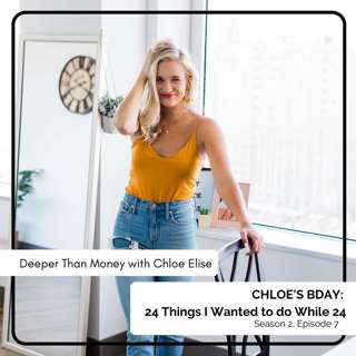 CHLOE'S BDAY: 24 Things I Wanted to do While 24