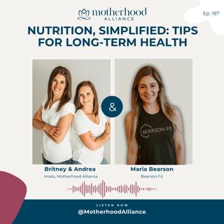 Nutrition, Simplified: Tips for Long-Term Health w/ Maria Bearson | Bearson Fit