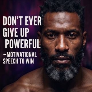 DON’T EVER GIVE UP – Powerful Motivational Speech to Win