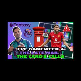 HUGE PRESS CONFERENCE UPDATES!🚨| FPL GAMEWEEK 4 THE LATE MAIL📬| Fantasy Premier League Tips 2025/26