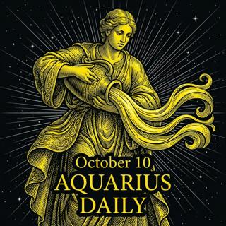 Saturday, October 10, 2026 Aquarius Horoscope Today