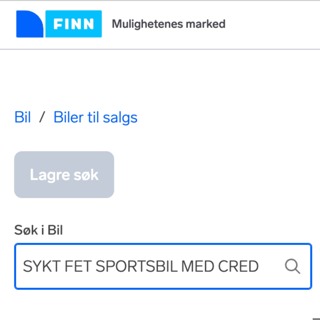 Finn.no-jakt: Simen skal kjøpe "sportsbil"