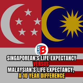 #708 Singaporean’s life expectancy versus Malaysian’s life expectancy, a 10 year difference