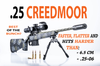 .25 CREEDMOOR: Best Quarter-Bore Cartridge of Them All?