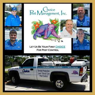 Living with Bugs is your Choice or call CHOICE PEST MANAGEMENT INC.
