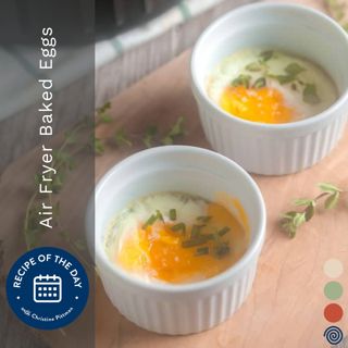 Air Fryer Baked Eggs