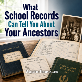 What School Records Can Tell You About Your Ancestors