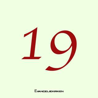 19. dec - Den tromme skal hænge øverst på træet!