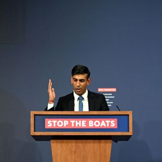 How are Tories split on small boats?