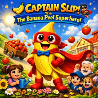 🍌🦸♂️ Captain Slip! The Banana Peel That Became a Superhero 🍌🦸♂️