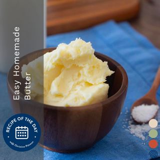 Easy Homemade Butter