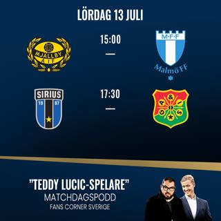 Teddy Lucic-spelare (lördag)