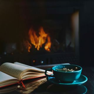 Fireplace and Wind - 10 Hours Sleep Sound