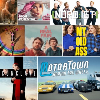 472. Den med Gladiator 2, Carry On, Conclave, My Old Ass, A Real Pain, MotorTown: Behind the Wheel, High Potential samt Squid Game s2