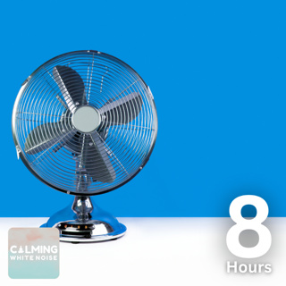 Indoor Fan Noise (8 Hours) | White Noise for Sleeping and Relaxation