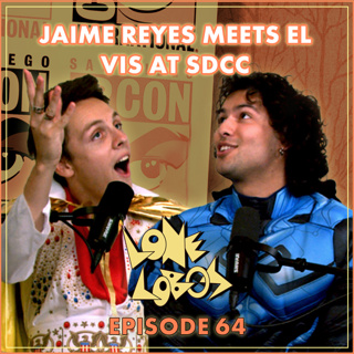 Jaime Reyes meets El Vis at SDCC
