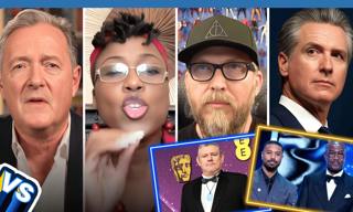 "Race-Baiting CLOWN!" BAFTAs Tourette's Row + Gavin Newsom 'Can't Read'